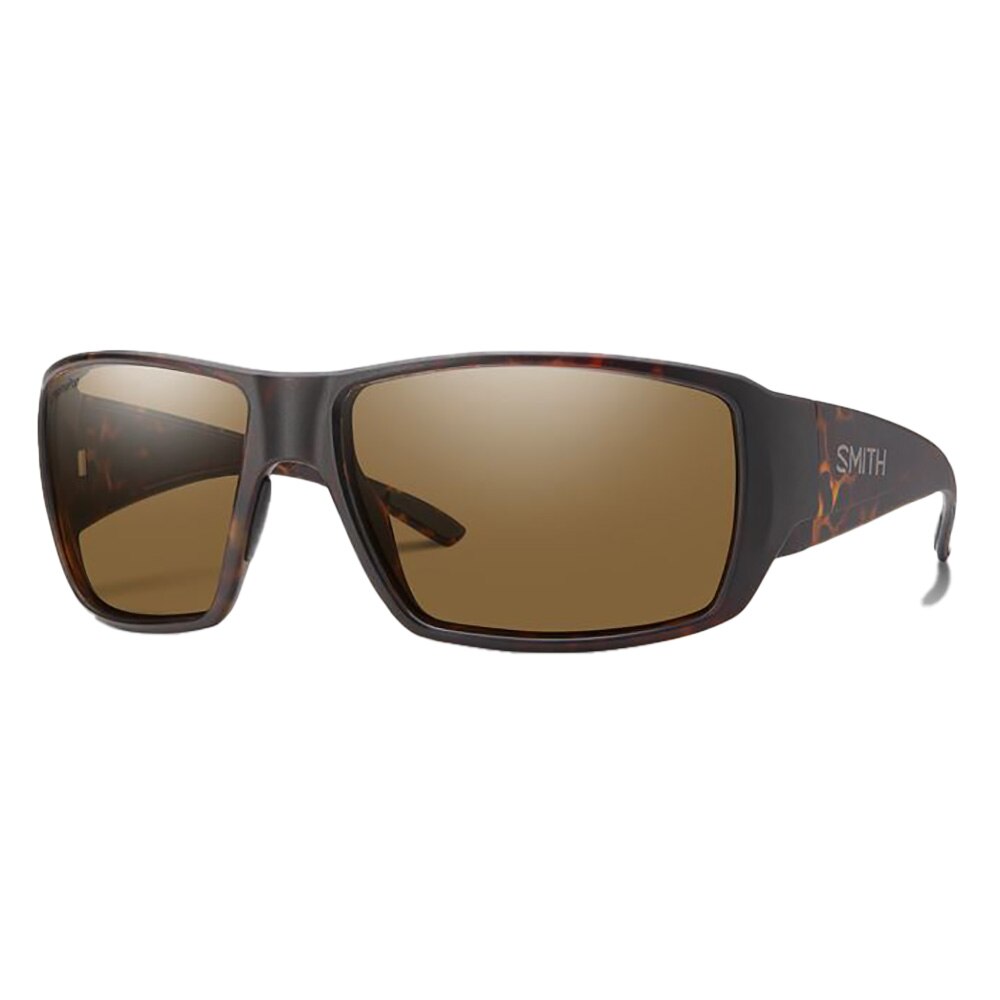 Smith Guides Choice Sunglasses Polarized Chromapop in Matte Tortoise with Brown